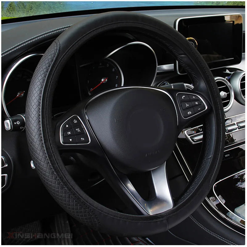 Universal Steering Wheel Cover 37/38 Steering Wheel Cover Anti-Slip Comfort
