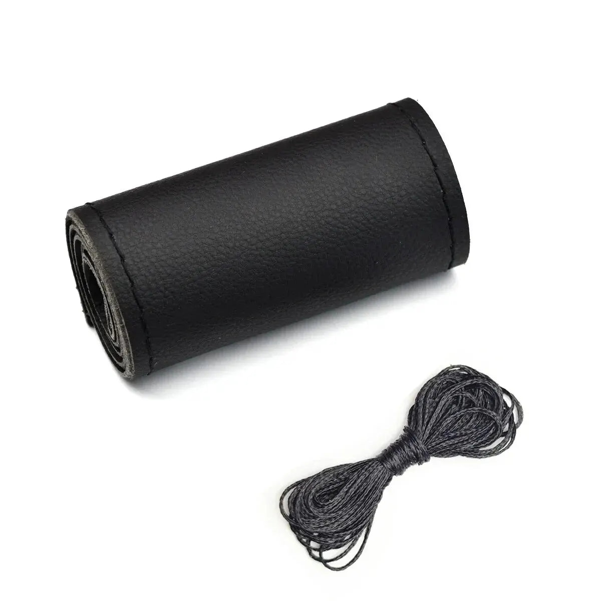 Universal Leather Car Steering Wheel Steering Wheel Cover Anti-Slip Comfort