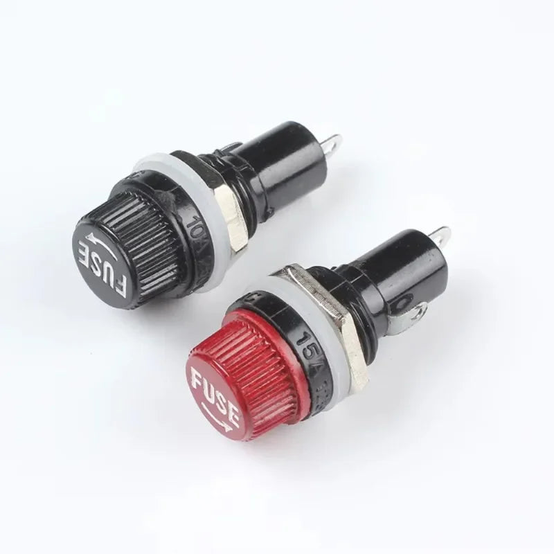 5x20 6X30mm Fuse Holders Black Premium Quality Replacement Accessory