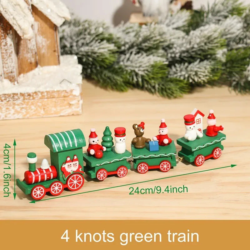 Christmas Train Merry Christmas Decorations For Home Ornament Xmas Navidad Noel Gifts Happy New Year 2026 Gifts