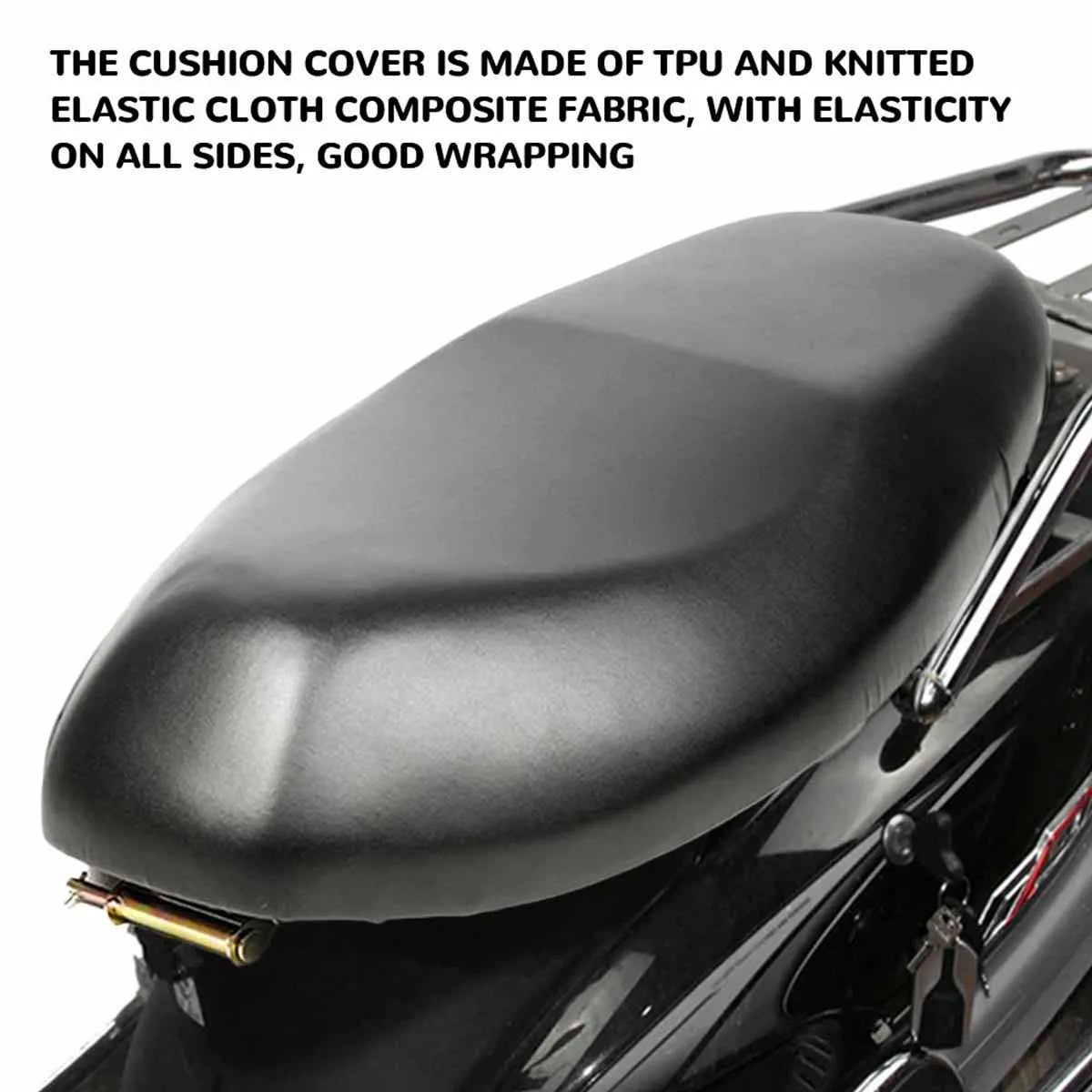 Motorcycle Seat Cover Elastic PU Premium Quality Replacement Accessory