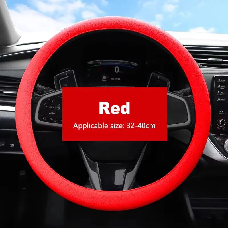 Silicone Car Steering Wheel Cover Steering Wheel Cover Anti-Slip Comfort