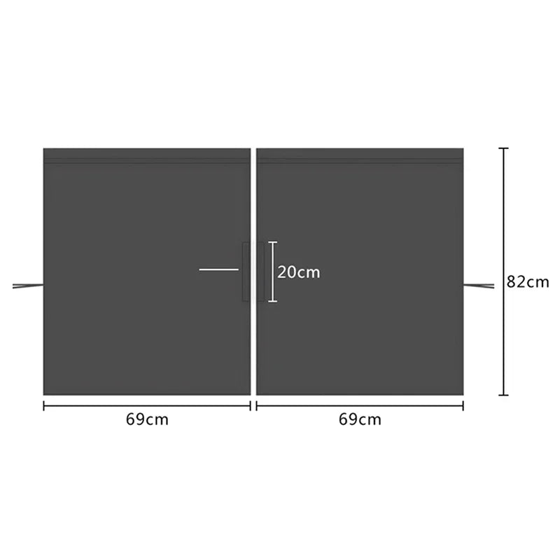 Car Privacy Curtains Universal Divider Premium Quality Replacement Accessory