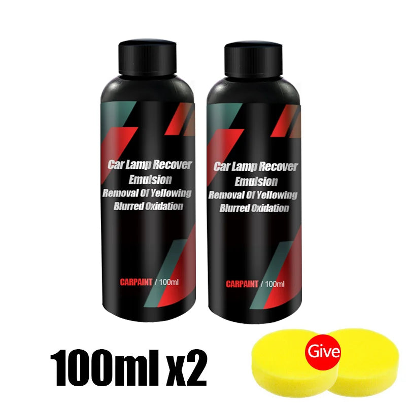 Car Headlight Restoration Polishing Kits Premium Quality Replacement Accessory