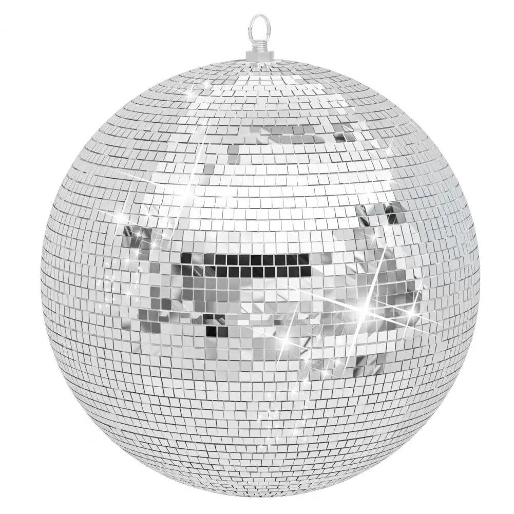 Large Disco Ball, Hanging Ball, Silver Color Ball, Big Ball Wedding Decoration (16Inch)