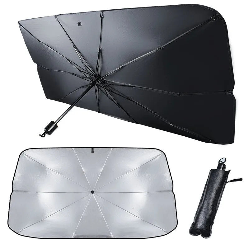 car sunshade retractable sunscreen heat Car Sun Shade UV Protector