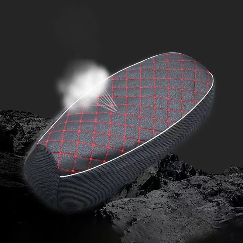 Motorcycle Seat Cover PU Leather Premium Quality Replacement Accessory