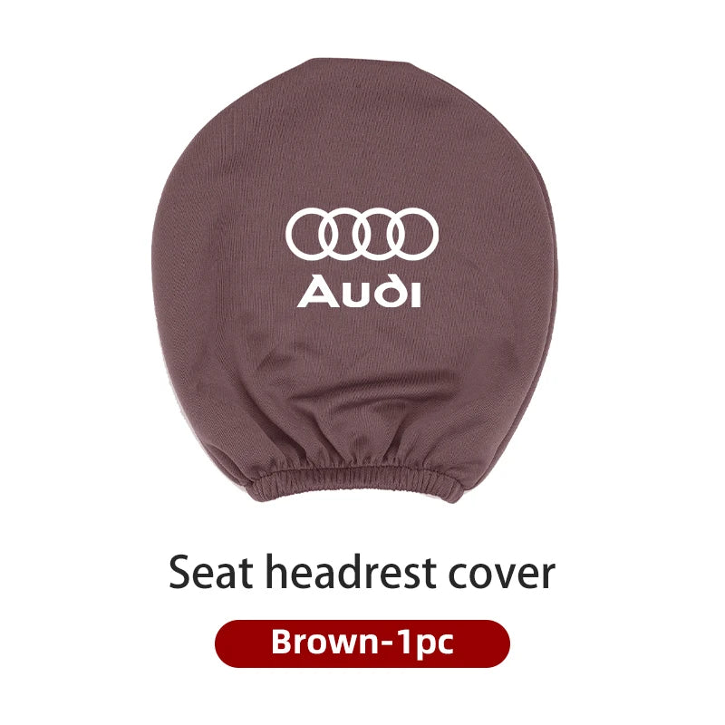 Car Headrest Cover for Audi Premium Quality Replacement Accessory