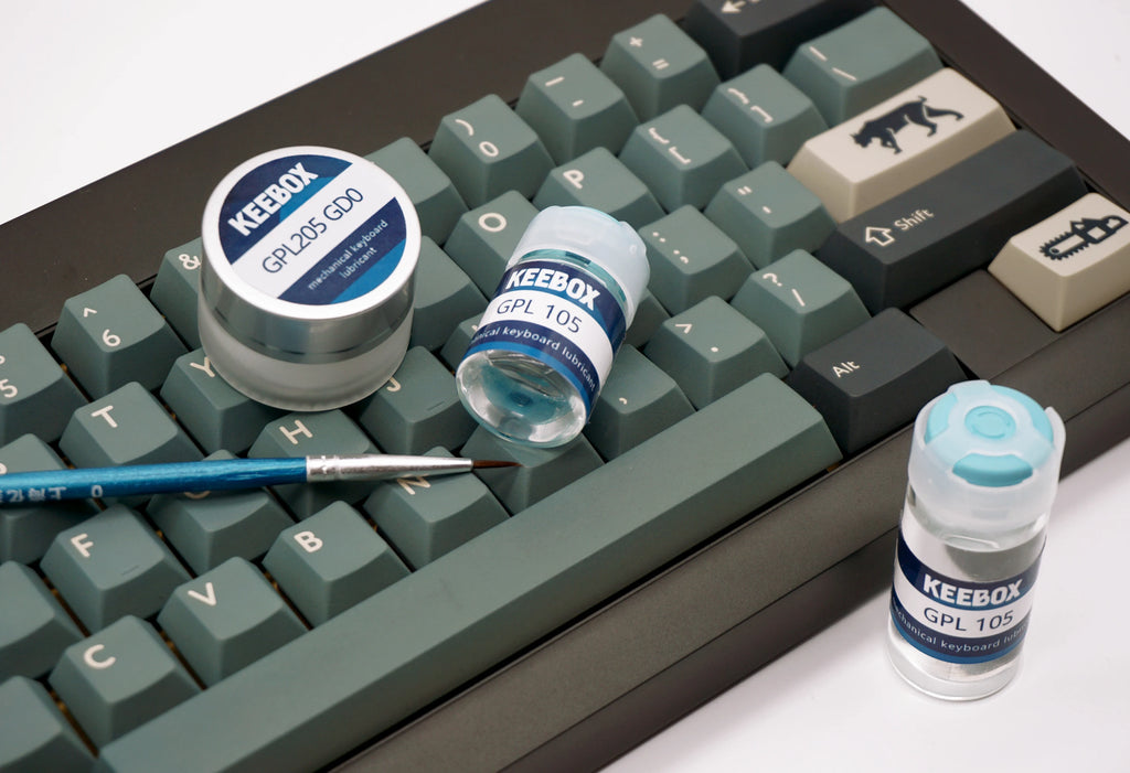 Keebox Krytox GPL205G0 GPL105 XHT-BDZ Mechanical Keyboard Switch Lube Customization Kit
