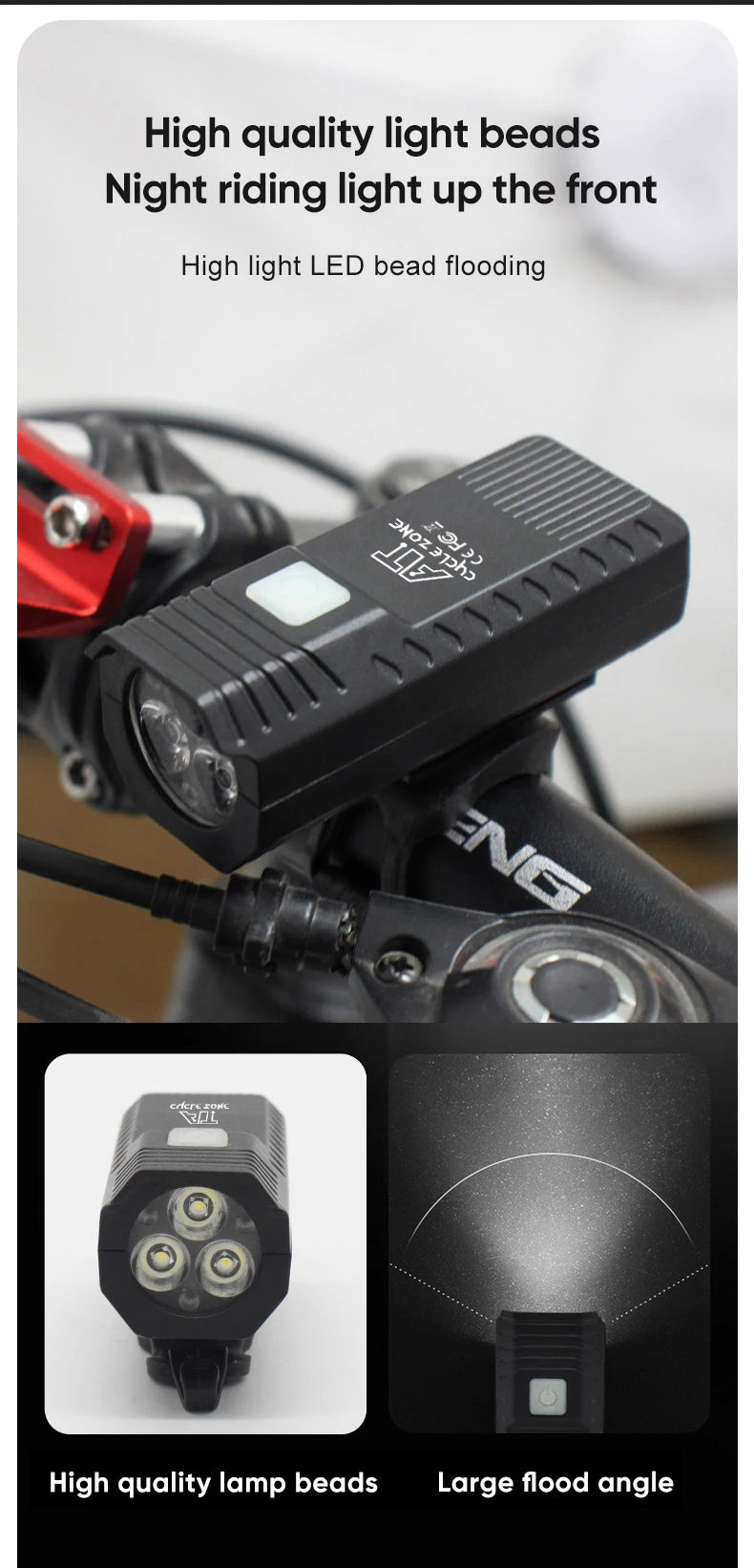 Bike Light Set Front with Premium Quality Replacement Accessory