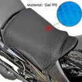 Motorcycle Gel Seat Cushion Breathable Premium Quality Replacement Accessory