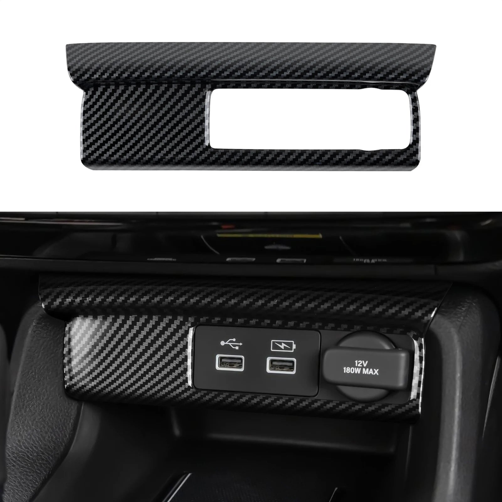 For Honda Civic 11th Gen (2022-2026) Accessories, Steering Wheel Trim, Center Console Gear Shift Panel ,Carbon Fiber ABS Sticker