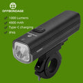 OFFBONDAGE Bike Front Light Rainproof Premium Quality Replacement Accessory