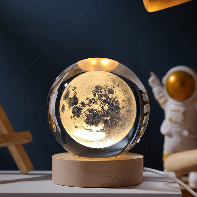 Unique 3D Crystal Ball Night Premium Quality Replacement Accessory
