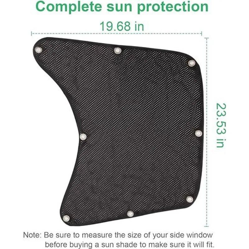 2 PCS Truck Sun Shades Car Sun Shade UV Protector