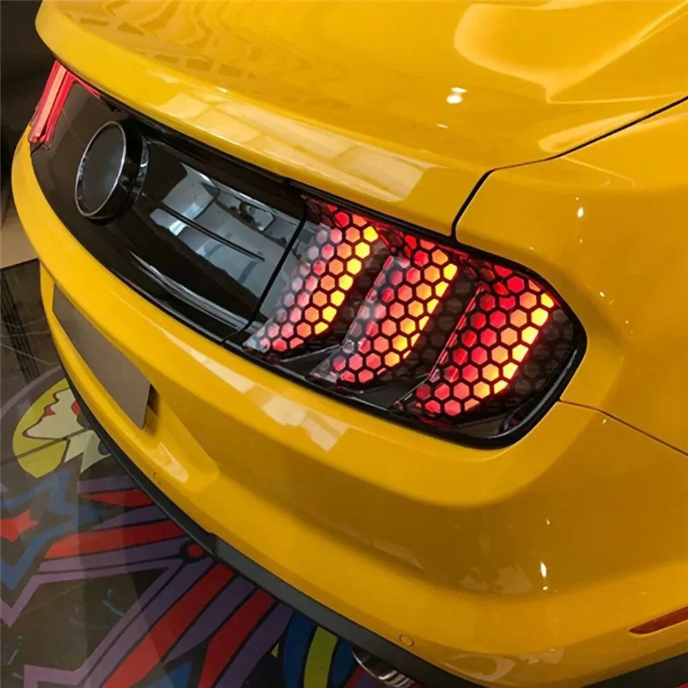 Car Honeycomb Stickers Stylish Tail Premium Quality Replacement Accessory