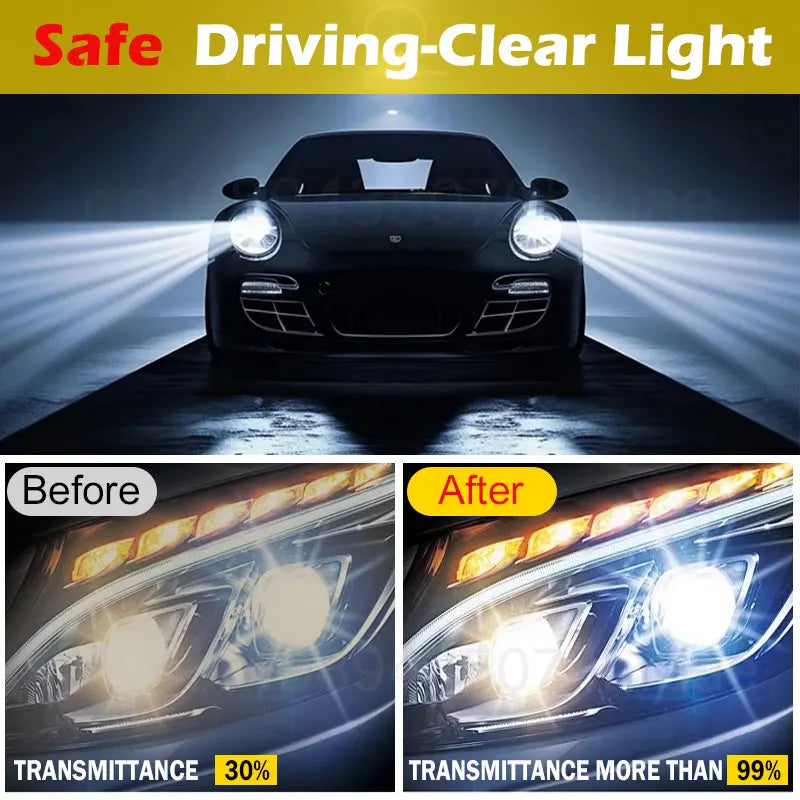 Car Headlight Restoration Polishing Kits Premium Quality Replacement Accessory