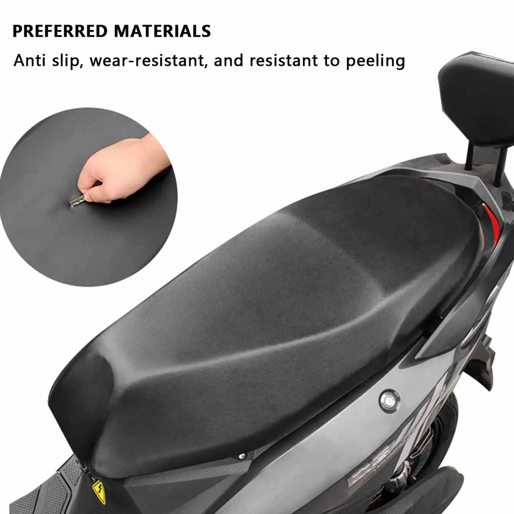 Motorcycle Seat Cover Elastic PU Premium Quality Replacement Accessory