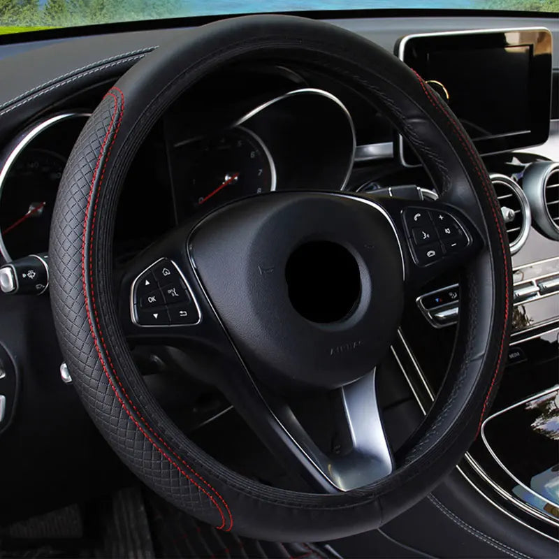 Universal Steering Wheel Cover 37/38 Steering Wheel Cover Anti-Slip Comfort