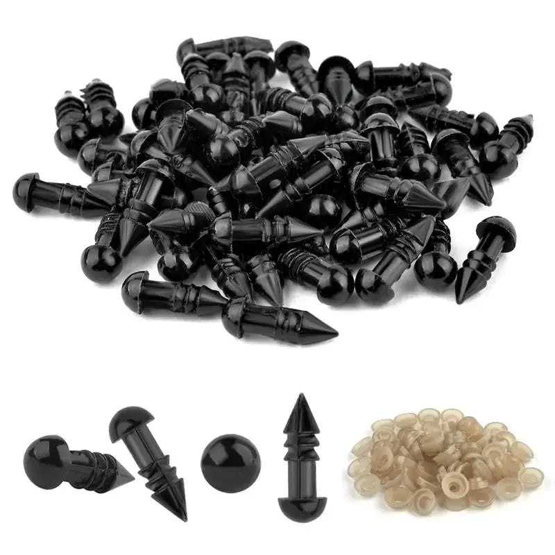 5-16mm Eyeball Doll Accessories Black Doll Making Safety Eyes Craft Supply