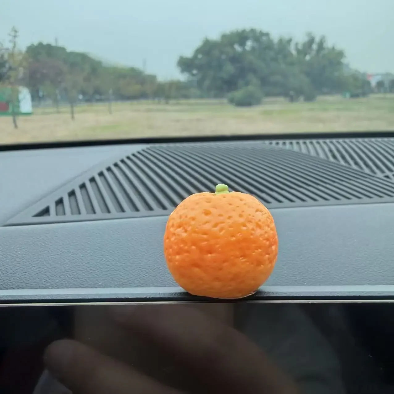 Cute Fruit-Shaped Car Dashboard Ornament, Car Dashboard Ornament Decoration