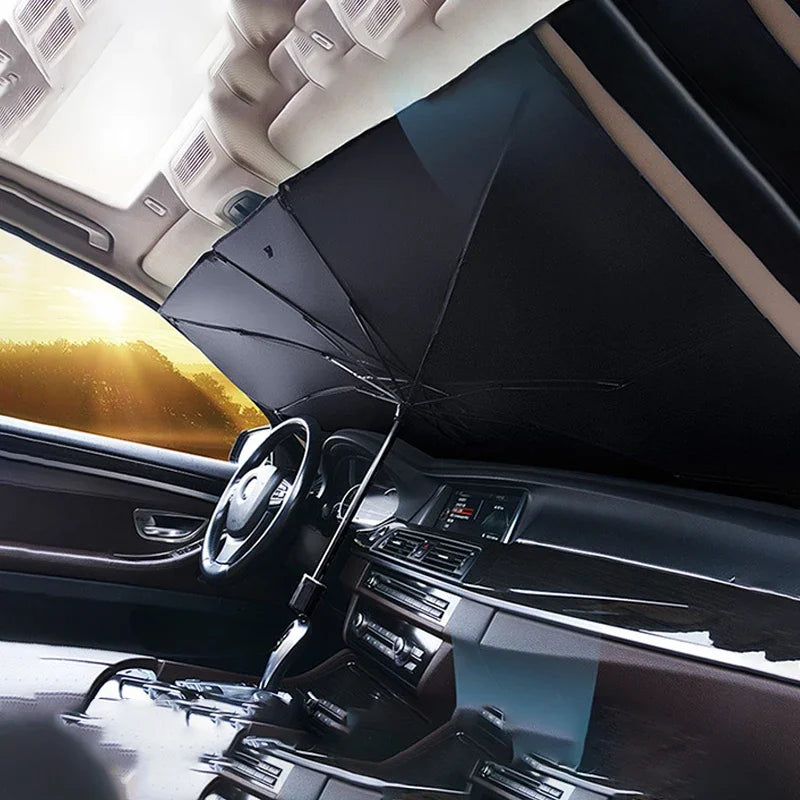 car sunshade retractable sunscreen heat Car Sun Shade UV Protector