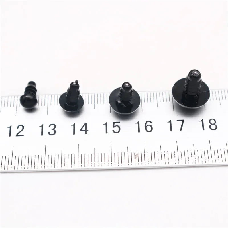 5-16mm Eyeball Doll Accessories Black Doll Making Safety Eyes Craft Supply