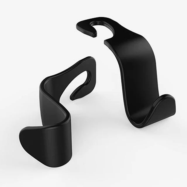 2 Pcs Car Headrest Hooks Premium Quality Replacement Accessory