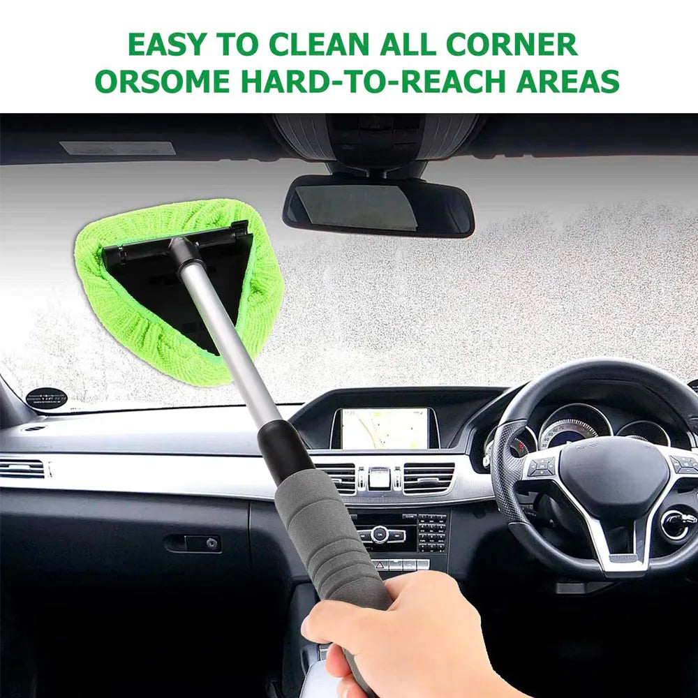 Telescopic Car Window Windshield Cleaning Premium Quality Replacement Accessory