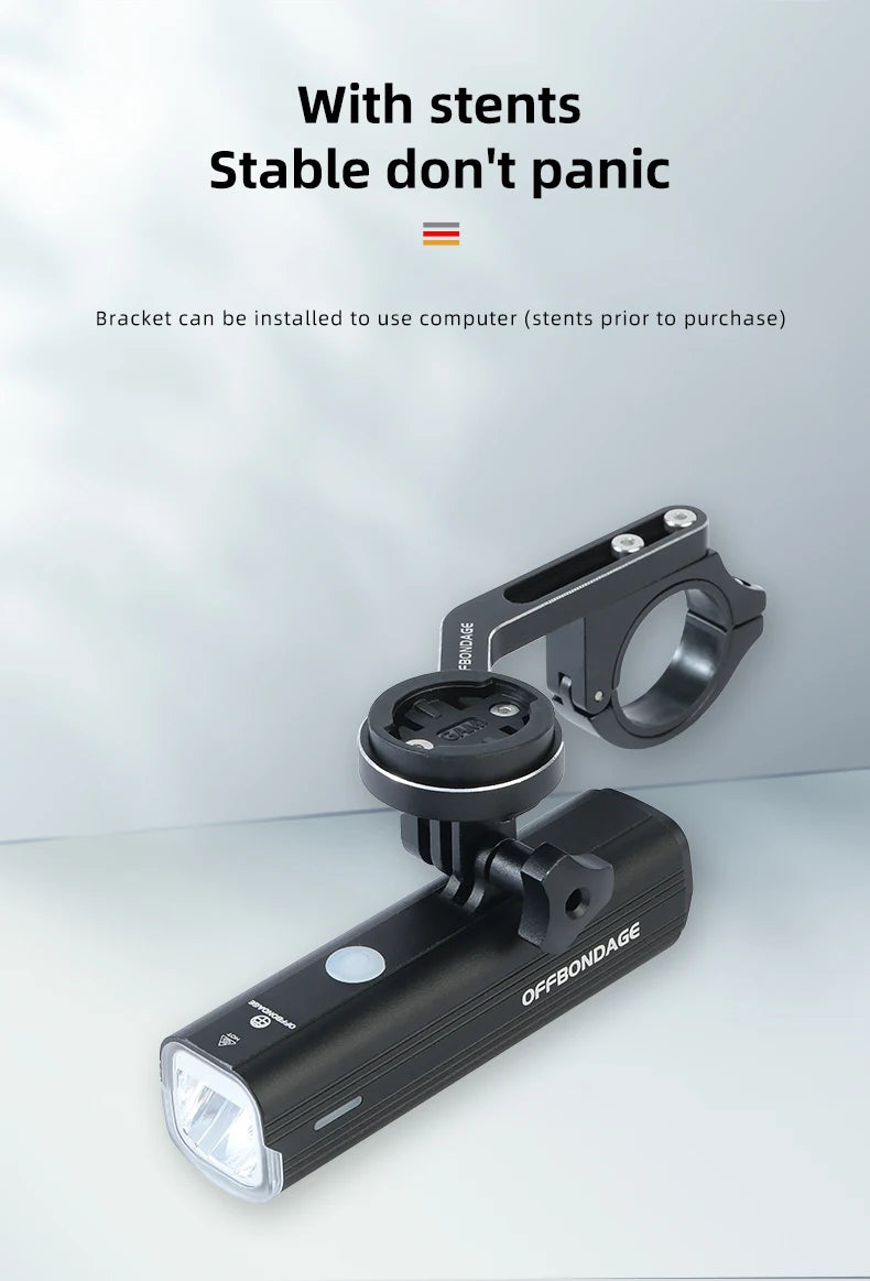 OFFBONDAGE Bike Front Light Rainproof Premium Quality Replacement Accessory