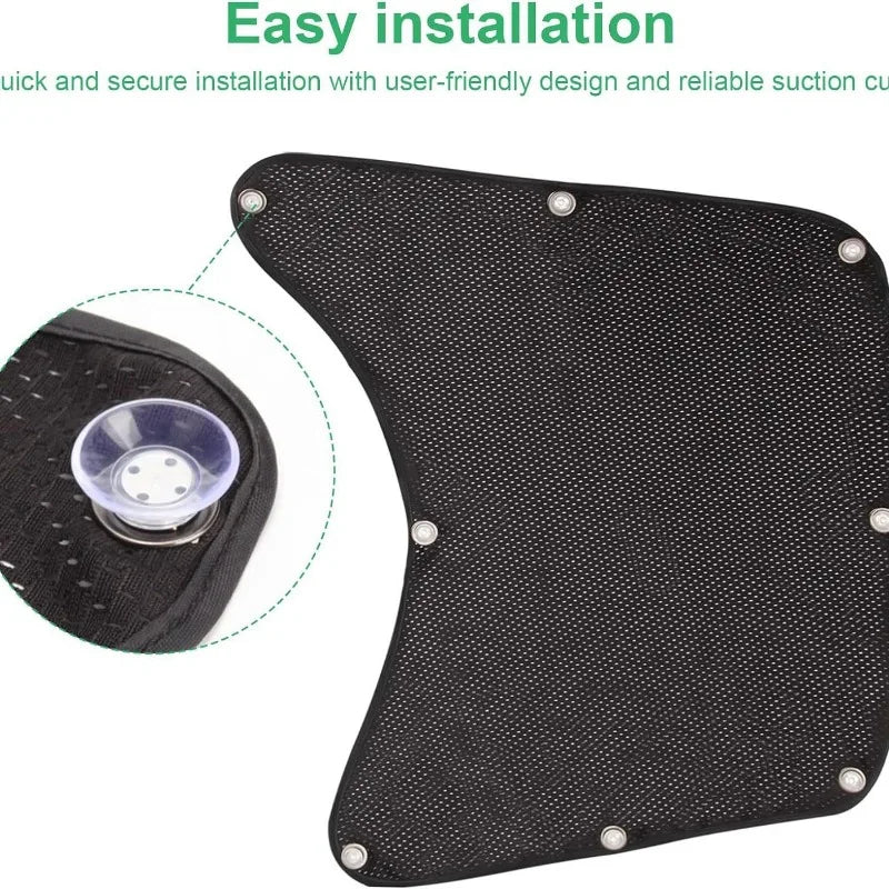 2 PCS Truck Sun Shades Car Sun Shade UV Protector