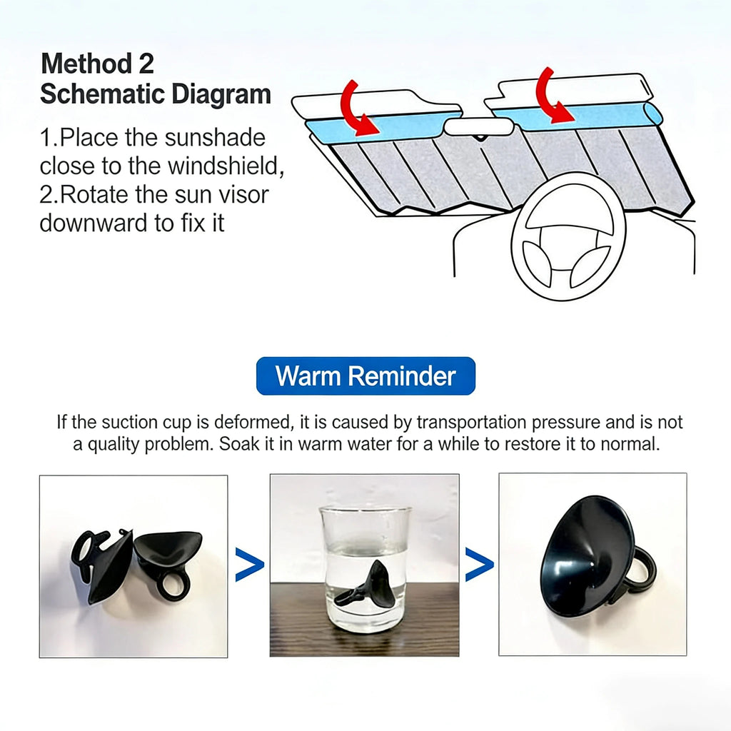 Car Solar Protection 4 Colors Car Sun Shade UV Protector