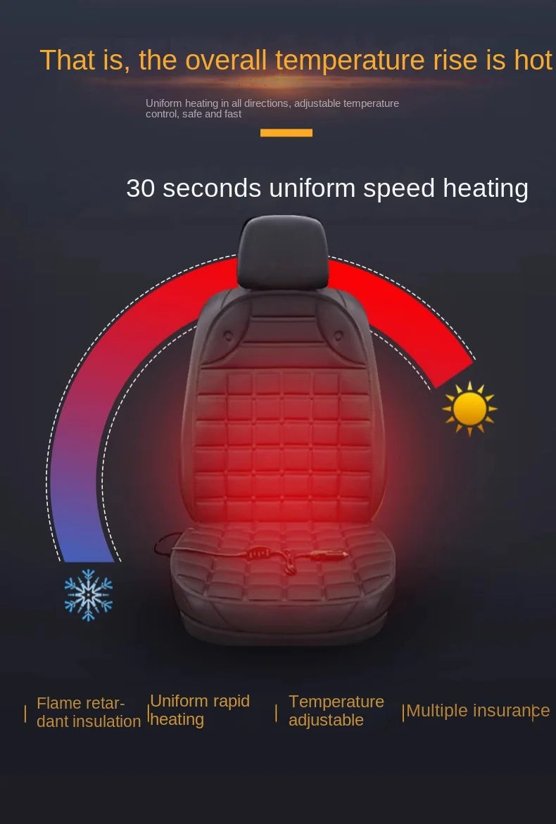Car black heating seat cushion Premium Quality Replacement Accessory