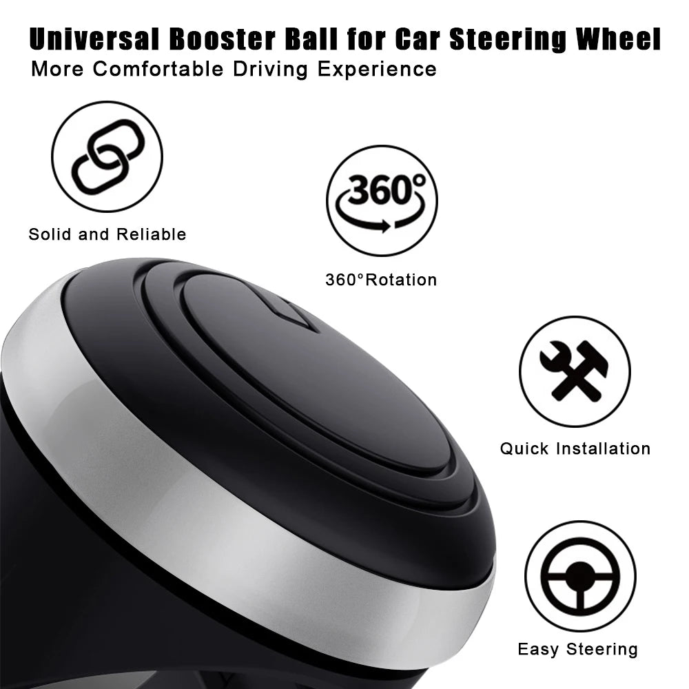 Labor Saving Car Steering Wheel Steering Wheel Cover Anti-Slip Comfort