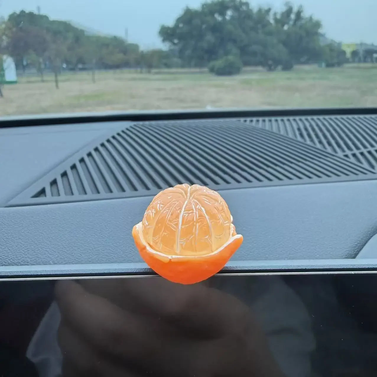 Cute Fruit-Shaped Car Dashboard Ornament, Car Dashboard Ornament Decoration