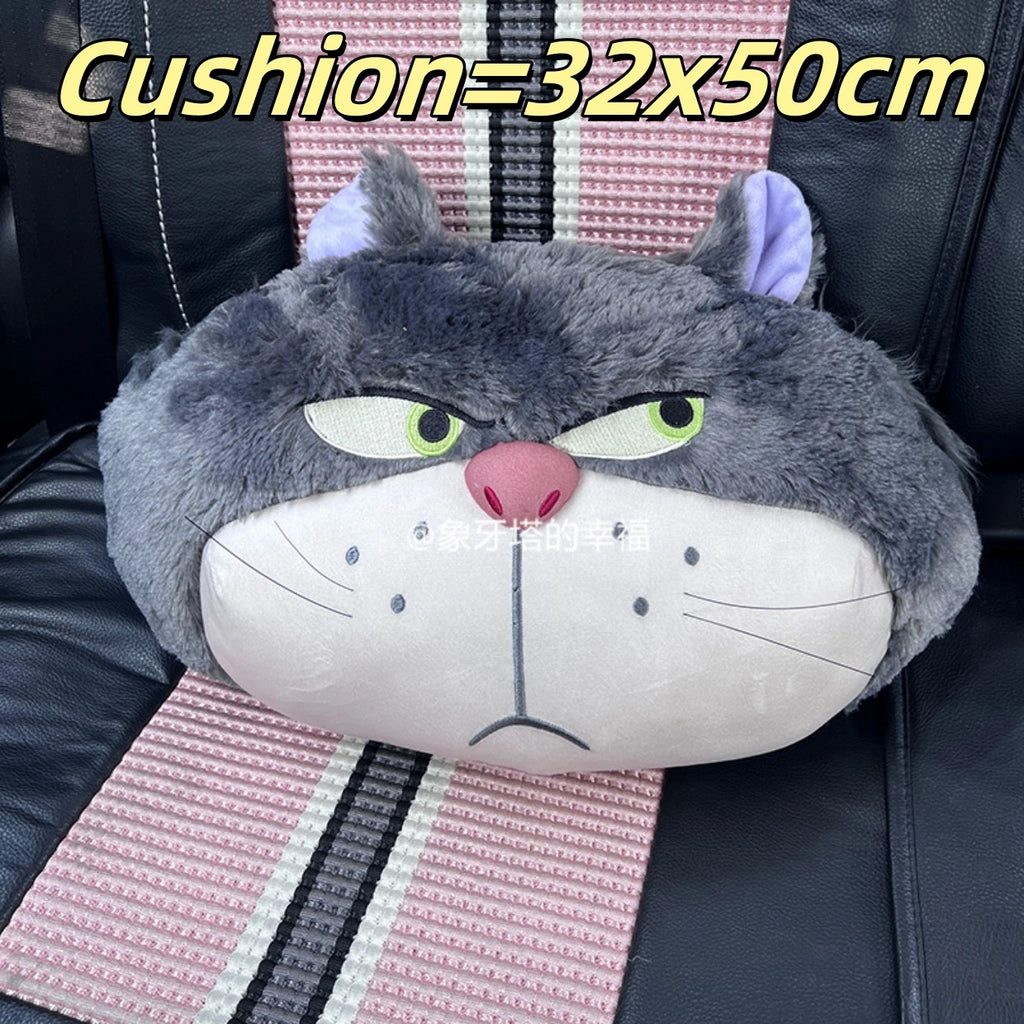 Cute Lucifer Cat Headrest Seat Premium Quality Replacement Accessory