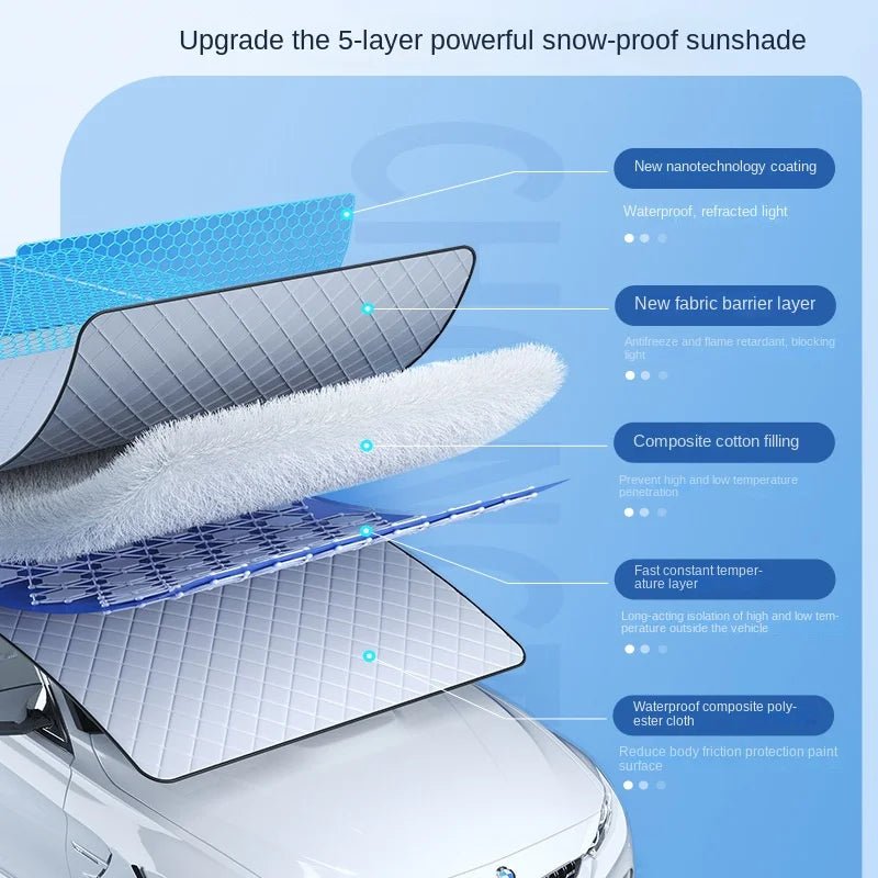Sunshade Cover Car Windshield Snow Car Sun Shade UV Protector