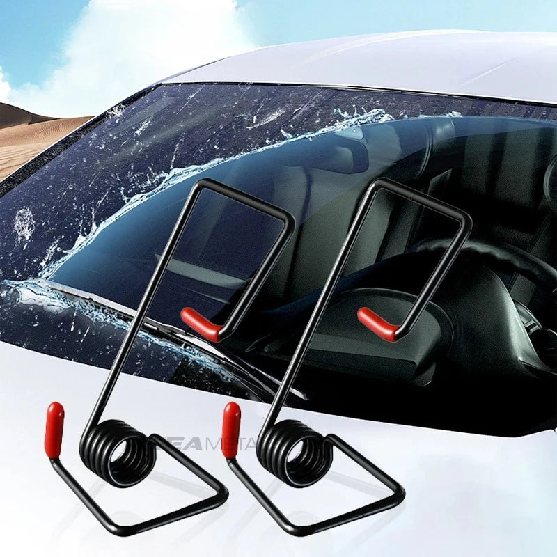 2 Pcs Universal Wiper Blade Premium Quality Replacement Accessory