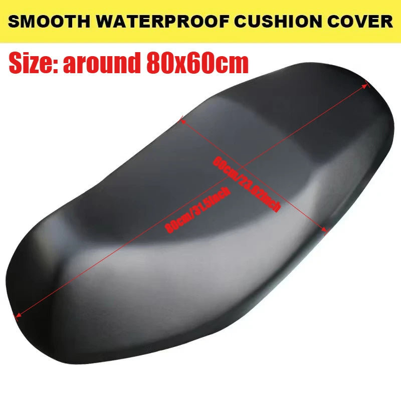Motorcycle Seat Cover Elastic PU Premium Quality Replacement Accessory