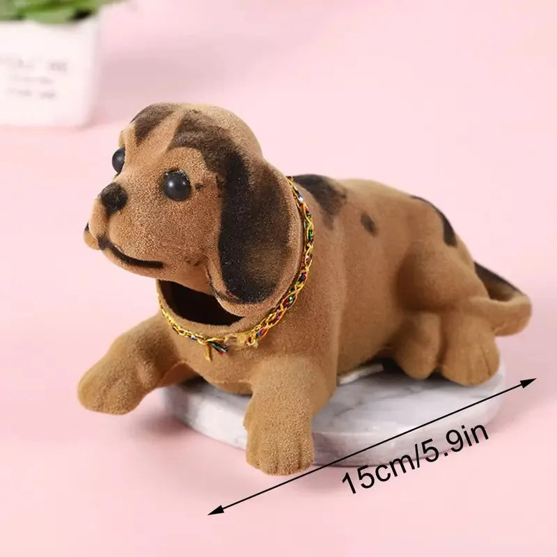 Car Ornaments Shaking Head Dog Car Dashboard Ornament Decoration