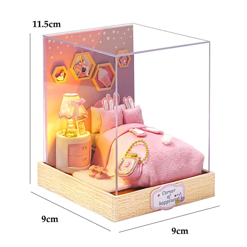 DIY Book Nook Kit Retro Premium Quality Replacement Accessory