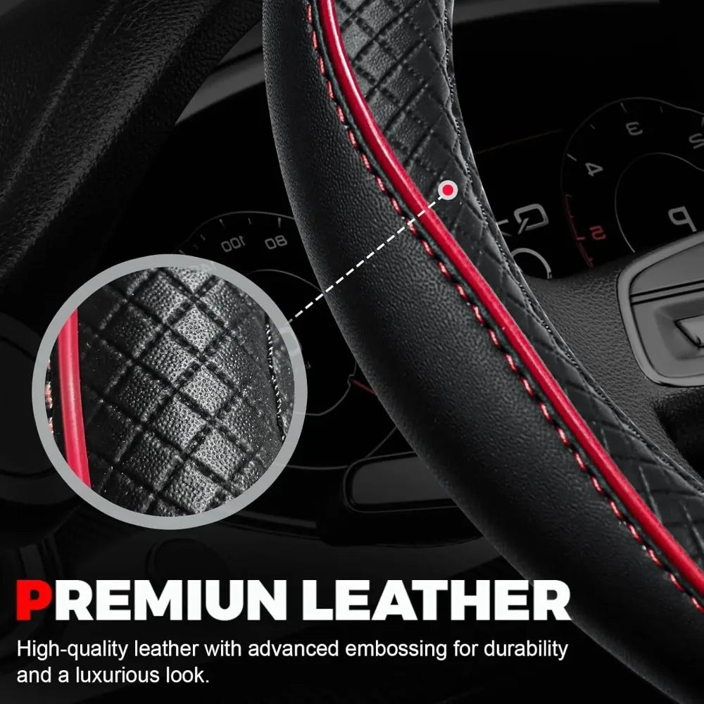 Car Steering Wheel Cover, Anti-Slip, Steering Wheel Cover Anti-Slip Comfort
