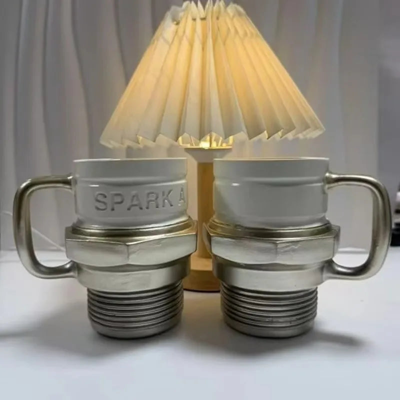 Novelty Spark Plug Mug Industrial Premium Quality Replacement Accessory