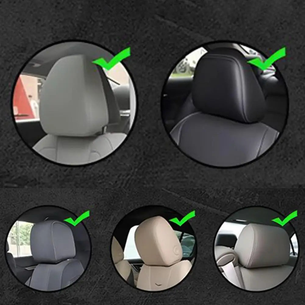 Bear Car Headrest Covers Universal Premium Quality Replacement Accessory