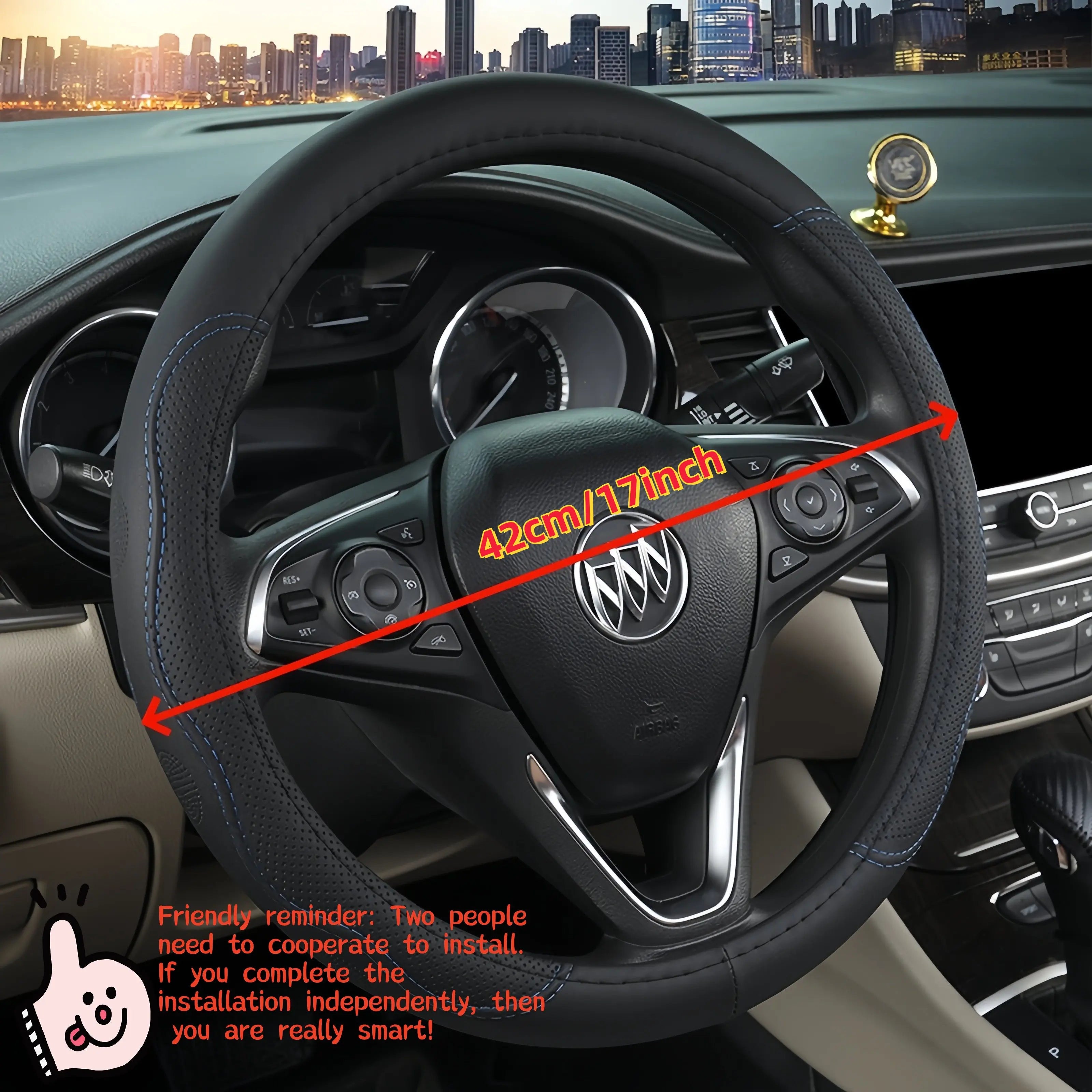 Truck steering wheel protective cover Steering Wheel Cover Anti-Slip Comfort