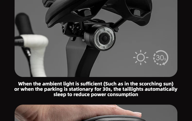 ROCKBROS Bicycle Tail Light Smart Premium Quality Replacement Accessory