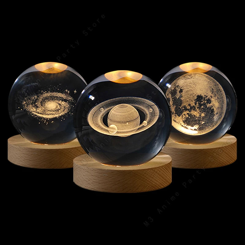 Unique 3D Crystal Ball Night Premium Quality Replacement Accessory