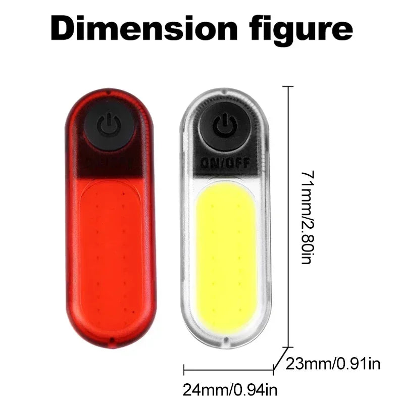 BUCKLOS Bike Light COB Front Premium Quality Replacement Accessory
