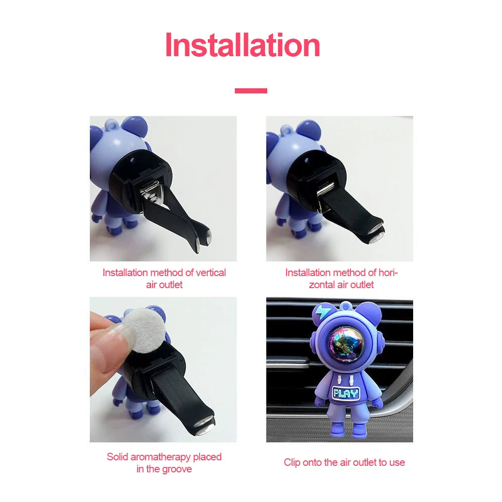 Car Air Outlet Perfume Clip Premium Quality Replacement Accessory