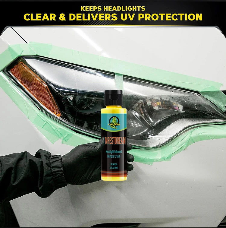 Car Headlight Liquid Polymer Polisher Premium Quality Replacement Accessory